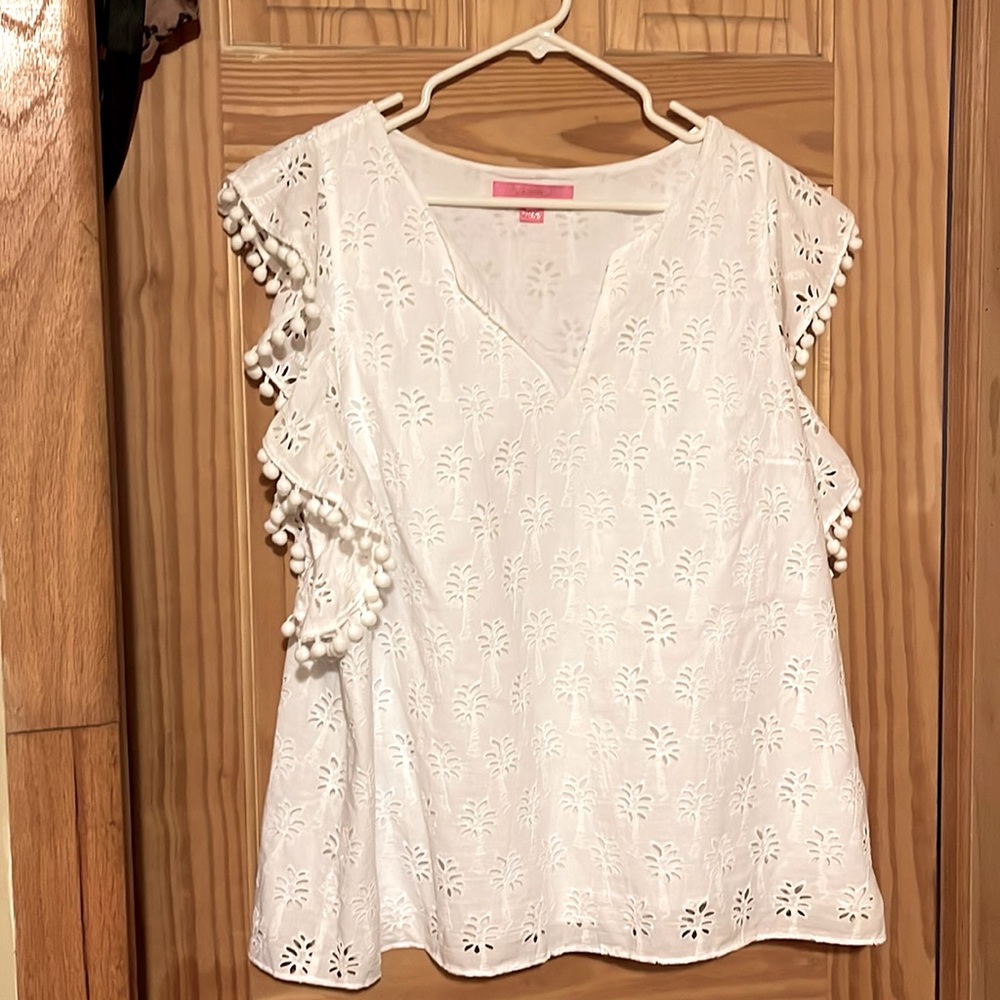 Lily Pulitzer Astra top Womens XL